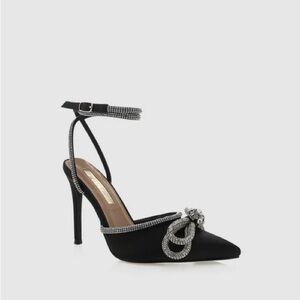 Billini Elope Heel - Black Satin